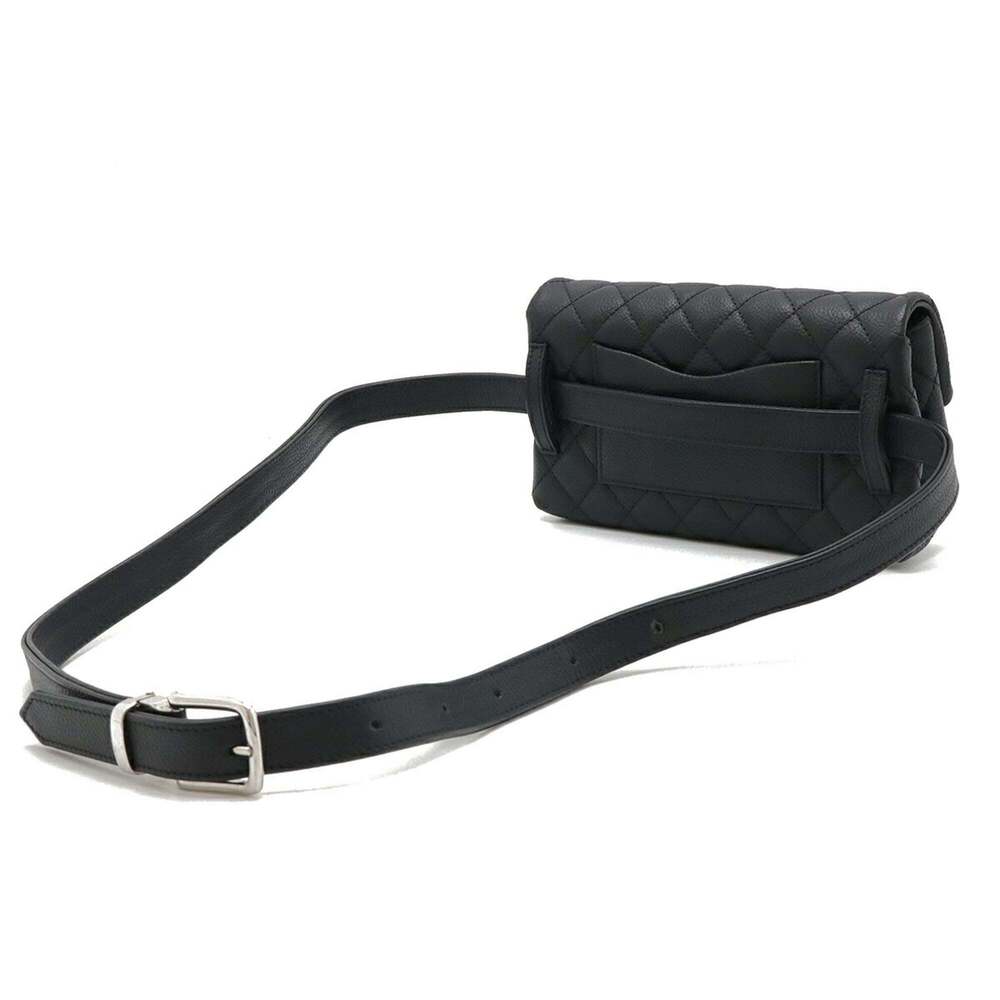 CHANEL Black Caviar Leather Clutch Bag - Picture 3 of 7